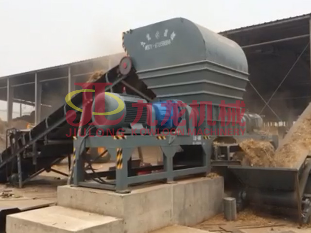 蘭考生物質秸稈發(fā)電處理現場